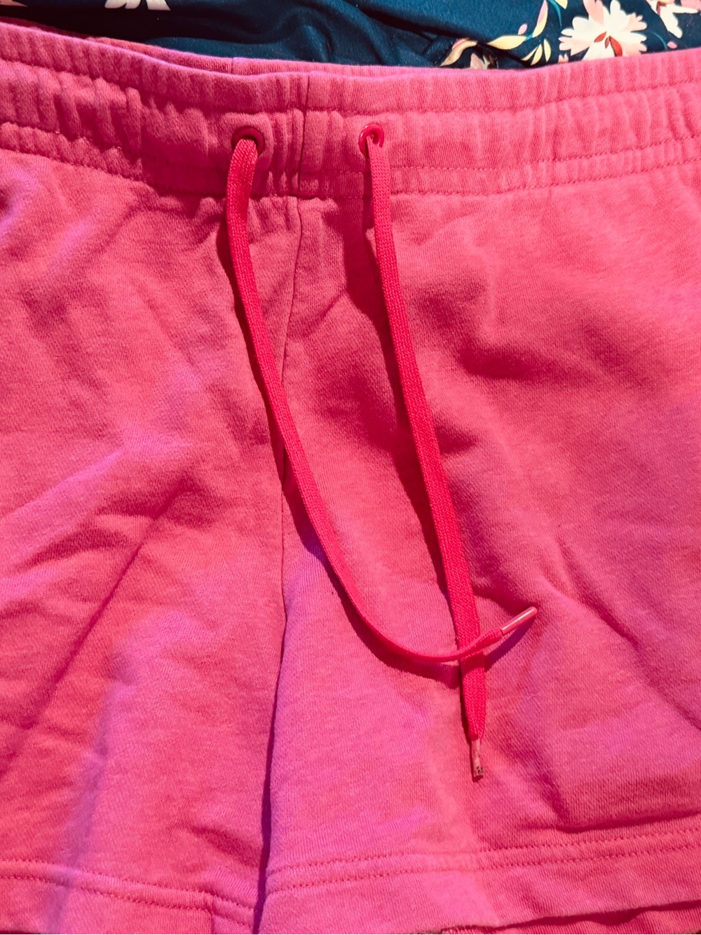Nike Bright Pink Women's Athletic Drawstring Shorts